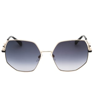 Marc Jacobs Gold Sunglasses, Lens Width = 59mm, Nose Bridge Width = 17mm, Arm Length = 140mm, Sunglasses, Sunglasses Case, Cleaning Cloth and Care Instructions all Included, 100% Protection Against UVA &amp; UVB Sunlight and Conform to British Standard EN 1836:2005, Gold Sunglasses