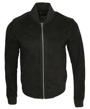 Investeer in tijdloze zwier met dit stijlvolle, stoere leren jack gemaakt van boterzacht geitensuèdeleer. Dit retro-jack heeft elastische zomen en manchetten en een ritssluiting aan de voorkant voor een comfortabelere pasvorm. Geef je causale look het perfecte finishing woord en combineer deze stijl met jeans en hoge sneakers