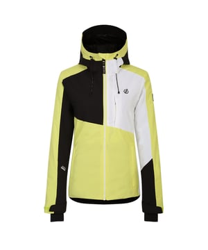 100% gerecycleerd polyester. Stof: Rekken. Ontwerp: Kleurenblok, Logo. Stoftechnologie: ARED 20/30, Ademend, Thermisch, Waterafstotend, Waterdicht. Afneembare sneeuwrok, Gel Grip, Hoge warmte, Getapete naden. Halslijn: Kap, staande kraag. Manchet: Elastisch aan de binnenkant, Lusje met drukknoopsluiting. Mouwtype: Met lange mouwen. Eigenschappen motorkap: Opgegroeide motorkap, regelklep. Zakken: Zak voor skipas, 2 zijzakken, 1 borstzak, rits. Bevestiging: Volledige ritssluiting. 6 VK: 30 in. 8 UK: 32 in. 10 VK: 34 in. 12 VK: 36 in. 14 VK: 38 in. 20 VK: 44 in. 18 VK: 42 in. 16 VK: 40 in.