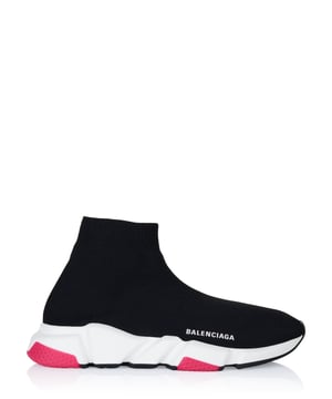 100% nylon; Balenciaga Speed lT-sneakers;  Model: 587280W2DB4 1959;  Hoogwaardige afwerking;  Sluiting: slip;  Sokachtige constructie;  Ronde neus;  Antislipzool;  Extra licht;  Zoolhoogte (cm): 4,5;  Gekleurde accenten op de zolen;  Gemaakt van gerecycled materiaal;  Balenciaga-logodetails