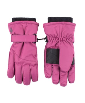 Keep hands warm and toasty in these Snowflake Performance Gloves for Girls. It's no surprise that children love winter, but without the right pair of cosy gloves, they can quickly get too cold to enjoy it. The Heat Holders range of children’s thermal gloves will keep them warm whatever the weather! Heat Holders gloves feature specially developed thermal yarn which provides high performance insulation against cold with superior moisture breathing abilities. The gloves are lined with Heat Holders HeatWeaver insulation which is a plush fur-like thermal lining that maximises the amount of warm air held close to the skin. The stretchable construction contours around the natural shape of your body for an improved fit, warmth and comfort. These gloves have an elasticated and adjustable wrist strap so your child can tighten the grip around the wrist. It also prevent cold air getting in while the strap helps make these glove the most comfortable they can be - perfect for the cold weather. They also feature a thermal lining at the wrist in order to retain heat and warmth close to the skin. These gloves come in sizes 3-6 years and 6-9 years. They are available in the colour Pink.