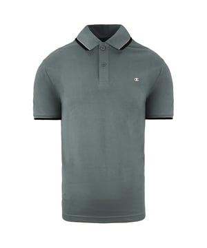 Button up and add a sporty touch to your looks with our men’s polo shirt. It keeps things simple, decorated only with stripes on the arms and a small C logo on the chest.
