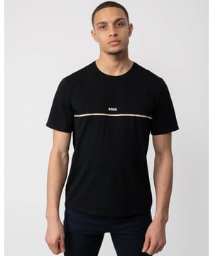 A super-soft pyjama T-shirt cut to a straight fit by BOSS. Designed in stretch jersey this versatile staple features a logo and signature stripe.
95% Cotton, 5% Elastane
50515395