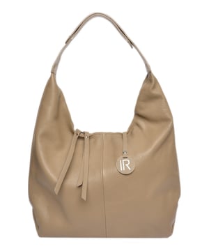 Bolso de hombro  
100% cuero de vaca  
Cierre superior con cremallera  
Bolsillos internos con cremallera  
Dos compartimentos  
Dimensiones: 33x43.5x12 cm  
Asa: 51 cm