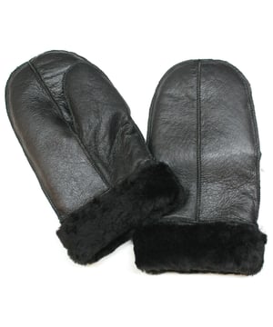 Estos hermosos mitones nuevos están hechos de piel de oveja genuina y lana (shearling). Son unisex, cálidos y cómodos, ideales para la temporada de frío.