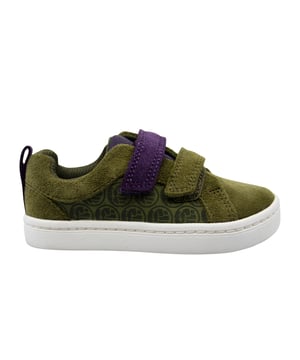 Clarks x Marvel City Kids Green Trainer