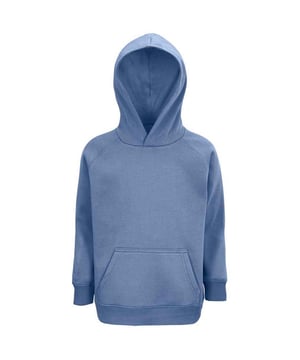 Materialzusammensetzung (%): 80% Bio-Baumwolle, 20% Recyceltes Polyester. Gewebe: angeraute Fleece-Innenseite. Design: Unifarben. GSM (Gramm pro Quadratmeter): 280. Zum Überziehen. Halbmondförmige Rückenpasse, Größenetikett ohne Markennamen. Taschenart: 1 Kängurutasche. Nachhaltigkeit: Amfori-Freigabe, BSCI, Fair Wear geprüft, Oeko-Tex Standard 100 zertifiziert, PETA-geprüftes Vegan, REACH. Saum: Elastisch, gerippt. Bündchen: Elastisch, gerippt. Kapuzenmerkmale: angenähte Kapuze, Gepolstert. Mit Kapuze, verklebt. Langärmlig, Raglanärmel.