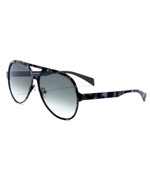Gafas de sol de hombre de color multicolor - Italia Independent 0021-093-000• material: metal• color: multicolor• tamaño: 58/13/145 mm (longitud de la lente / ancho del puente / longitud de la varilla)  Rectangular bracelet-Pathat of recycled law-18k-diamante gold base
