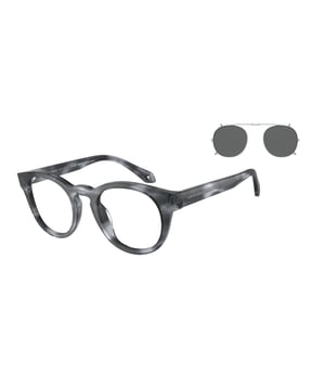 Giorgio Armani Vrouwen Zonnebril AR8190U59861W - Materiaal: Acetaat - Kleur frame: Grijs - Afmetingen: 50/19/140 mm (Diameter lens / Brug formaat / Lengte veren)
