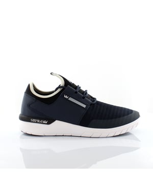 Supra Flow Run Blue Textile Mens Running Trainers 08021 401