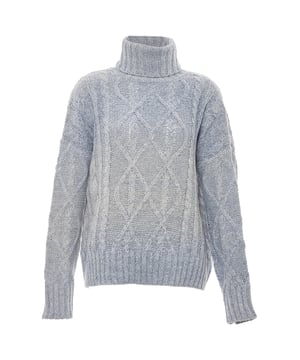 De zachte coltrui van myMo is voorzien van een trendy kabel- en structuurbreisel. De grofgebreide trui heeft een casual snit, verlaagde schouders en brede geribde manchetten.  Pullover trui