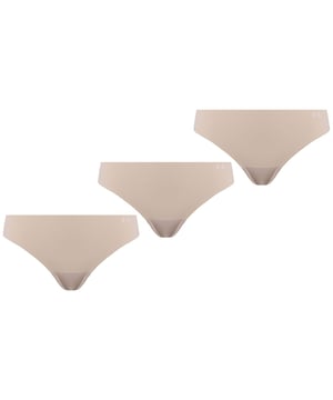 Under Armour 3-Pack Womens Beige Ps Tanga