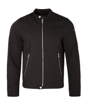 Inject some Diesel DNA into your wardrobe this season, with the J-Glory Nylon Biker Jacket. Crafted from matte nylon twill with a soft feel of cotton. Featuring a slim snap button collar,  a full zip closure, twin front zip pockets and zip details on the sleeves. Finished with the iconic oval D logo embroidered on the left sleeve.Regular Fit, Nylon Twill, Slim Snap Button Collar, Full Zip Closure, Twin Front Zip Pockets, Zip Sleeve Details, Diesel Branding. Style & Fit:Regular Fit, Fits True to Size. Composition & Care:100% Polyamide, Machine Wash.