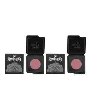 KVD Everlasting Refill Blush is a high-quality blush formula that delivers long-lasting, vibrant color to your cheeks. This refillable blush is part of the KVD Everlasting Blush collection, known for its exceptional pigmentation and smooth application. The blush is finely milled and blends effortlessly onto the skin, providing a soft and natural-looking flush of color. It is available in a range of shades to suit different skin tones and preferences, from subtle neutrals to bold and vibrant hues. Whether you prefer a soft, romantic glow or a bold pop of color, the KVD Everlasting Refill Blush has options to help you achieve your desired look. The formula is buildable, allowing you to customise the intensity of the blush. Whether you prefer a sheer wash of color or a more dramatic effect, you can easily layer the product to achieve your desired level of pigmentation. The blush has a velvety texture that blends seamlessly into the skin, leaving a smooth and flawless finish.  Not only does the KVD Everlasting Refill Blush provide beautiful color, but it is also formulated to be long-lasting. The blush stays put throughout the day, resisting fading or smudging, so you can enjoy a fresh and radiant look for hours.