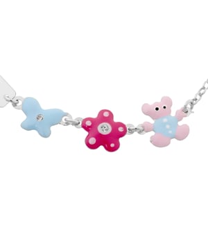 Deze oogverblindende Armband voor Kinderen van Orphelia is het perfecte cadeau om jezelf of een geliefde te verwennen. De Armband is gemaakt van 925 Sterling Zilver, gekleurd Zilver, met een lengte van 17 cm en een gewicht van 3,1 gram, met een breedte van 0,5 cm op het breedste punt. De Orphelia Kinderen 925 Sterling Zilver Armband - Zilver ZA-7148 wordt geleverd in een prachtige geschenkdoos en heeft een garantie van twee jaar.