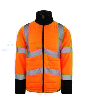 Dickies Hi-Vis Loudon Mens Orange Reflective Jacke