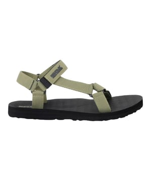Upper: Polyester. Lining: Recycled. Insole: Foam. Outsole: Durable, Rubber, TPR. EVA Footbed, Hardwearing, Lightweight, Slip Resistant, Water-Friendly. Flat. Design: Plain. Toe Style: Open. Sustainability: Made from Recycled Materials. Fastening: Touch Fastening.