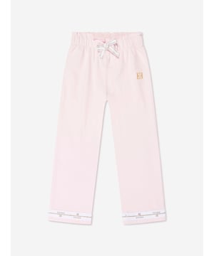 German heritage luxury label Escada combine modern innovation with timeless elegance. This girls bright white t-shirt is a captivating construction. Envisioned in refined cotton with an elasticated gold glitter waistband and Escada printing. Made for comfort and style, she will be obsessed. Straight Hem  Escada Print Down Bottom Left Leg 95% Cotton, 5% Elastane