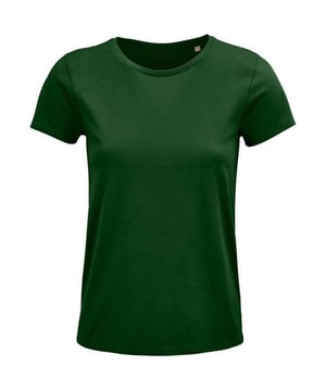 100% Organic Cotton. Design: Plain. Neckline: Ribbed, Round Neck. Sleeve-Type: Short-Sleeved. Seamless, Taped Neck, Twin Needle Stitching, Unbranded Size Label. 150gsm. Sustainability: Amfori, BSCI, Fair Wear Approved, Oeko-Tex Standard 100 Certified, REACH, Textile Exchange, Vegan.