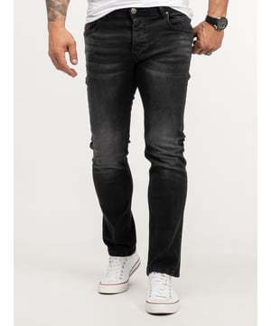 Eleganz trifft Komfort: Lorenzo Loren Herren Jeans Hosen LL-4004 Zeitloser Stil in Dunkelgrau Erlebe die perfekte Kombination aus Stil und Komfort mit den Lorenzo Loren Herren Jeans Hosen LL-4004 in Dunkelgrau. Diese Jeans bieten einen klassischen Five Pocket Style, der nicht nur praktisch ist, sondern auch immer im Trend liegt. Die zeitlose Farbe Dunkelgrau lässt sich vielseitig kombinieren und passt sowohl zu lässigen als auch zu eleganten Outfits.  Bequem und Flexibel dank Stretch-Denim Die LL-4004 Jeans sind aus hochwertigem Stretch-Denim gefertigt, der für eine optimale Passform sorgt und sich deinen Bewegungen anpasst. Der mittlere Bund bietet zusätzlichen Komfort und der Hosenschlitz mit Knopfverschluss garantiert einen sicheren Sitz. Diese Jeans sind ideal für Männer, die Wert auf Bequemlichkeit legen, ohne dabei auf Stil zu verzichten.  Vielseitig und Alltagsgerecht Mit ihrem stone washed Finish verleihen die Lorenzo Loren LL-4004 Jeans jedem Outfit eine moderne Note. Sie sind perfekt für den Alltag und können mit einem T-Shirt und Sneakers für einen lässigen Look oder mit einem Hemd und Lederschuhen für einen eleganteren Stil kombiniert werden. Diese Jeans sind ein unverzichtbares Basic, das in keiner Garderobe fehlen darf.