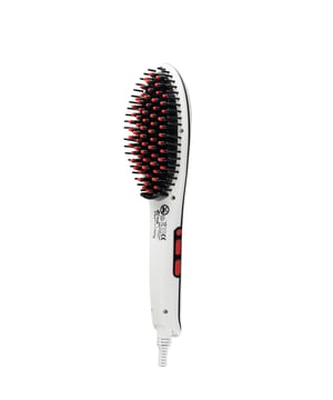 "Style je haar tijdens het kammen, maak krullen glad, verzegel de opperhuid en geef een weelderige glans.
De keramische en toermalijn pennen genereren negatieve ionen die je haar verzachten.
Keramische platen voor perfecte styling.
Professionele regeling van de temperatuur via het digitale display, van 60 ° tot 230 ° C, geschikt voor alle haartypes.
Exclusieve technologie: warmte-expansie door de keramische plaat.
Warmte via infrarood
Ergonomisch, elegant en licht ontwerp.
Stijl, krul en modelleer je haar in één beweging.
Max. temperatuur: 230°C
Spanning: AC 220-240 V
Frequentie: 50/60 Hz
Vermogen: 29/75 W
"