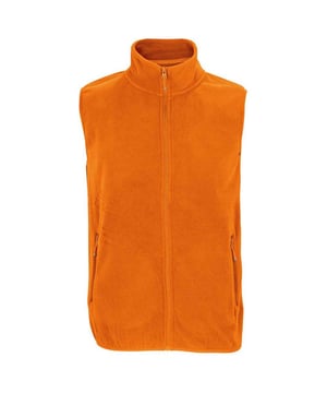 100% gerecycleerd polyester. Stof: Microfleece. Ontwerp: Eenvoudig. 280gsm. Stoftechnologie: Anti-Pilling. Afgebiesde armsgaten, afscheurlabel, ongevoerd. Manchet: Elastiek. Halslijn: Hoge Hals, Versterkt, Getapet. Mouwtype: Mouwloos. Zakken: 2 Zijzakken, Rits. Bevestiging: Volledige ritssluiting. Zoom: Gebonden, Elastisch. Duurzaamheid: ACCORD, Amfori, BSCI, Fair Wear Approved, GRS Certified, gemaakt van gerecycled materiaal, Oeko-Tex Standard 100 Certified, PETA-Approved Vegan, REACH, SAC Approved.. XS: 36 in. S: 38 in. M: 40 in. L: 42 in. XL: 44 in. XXL: 47 in. 3XL: 49 in. 4XL: 52 in. 5XL: 55 in.