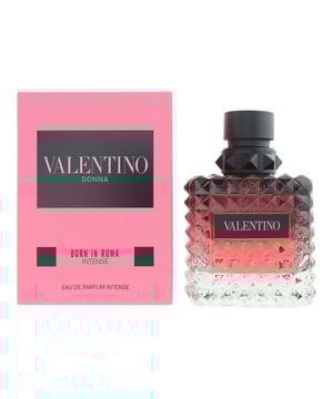Born In Roma Intense is an oriental floral fragrance designed for women and launched in 2023 as an outstanding tribute to Rome and its sunsets. This scent features rich and inviting top notes of vanilla, amber and bourbon, creating lively, aromatic introduction. The heart of the fragrance is enriched with creamy notes of jasmine.  In the base, warm notes of benzoin and cashmeran create a smoky, woody finish, giving the fragrance its intense, long-lasting character.