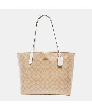 Signature PVC City Tote Length 33.0cm,  Width 16.0cm, Height 29.0cm