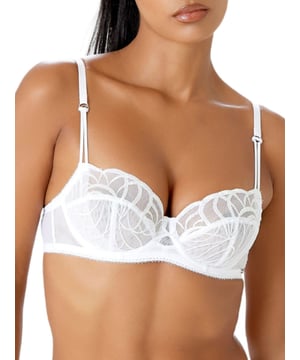Pour Moi Soiree Embroidery Padded Bra - Belle Lingerie