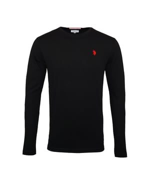 Schönes Longsleeve für die Übergangszeit und kühle Sommernächte. Tolle Qualität und Verarbeitung, wie es sich für die Marke U.S. Polo ASSN. gehört. Bequemer und sportlicher Schnitt für ein optimales Tragegefühl. Hochwertige Materialmischungen runden die Trageeigenschaften ab.