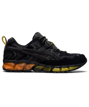 The Asics Gel-Nandi 360 Black Men's Trainers are designed to provide both style and functionality for your active lifestyle. Whether you're hitting the trails, exploring the outdoors, or simply going about your daily routine, these trainers offer the support and comfort you need. The sleek black color adds a touch of sophistication, making them easy to pair with a wide range of outfits.

Key Features:

 Asics Gel Cushioning:   The trainers feature Asics' Gel cushioning technology in the midsole, providing excellent shock absorption and comfort during your activities.

 Trail-Ready Design:   These trainers are well-suited for trail running and outdoor adventures, with features that enhance stability and grip on various terrains.

 Durable Construction:   Made with high-quality materials, these trainers are built to withstand the demands of active use.

 Breathable Upper:   The trainers come with a breathable upper, allowing proper ventilation to keep your feet cool and dry.

 Lightweight:   Designed with lightweight materials, these trainers help minimize fatigue and maximize agility during your activities.

 Secure Fit:   The trainers feature a lace-up closure system, allowing for a secure and customized fit.

 Asics Branding:   As part of the reputable Asics brand, these trainers represent a mark of quality and expertise in sports footwear.

 Versatile Black Color:   The black color of the trainers adds a sleek and timeless look, making them suitable for various occasions and outfits.

Embrace comfort and style with the Asics Gel-Nandi 360 Black Men's Trainers. Whether you're hitting the trails or going about your day, these trainers are designed to support your active lifestyle. Enjoy the benefits of Asics' advanced technologies as you stay on the move with confidence and flair.