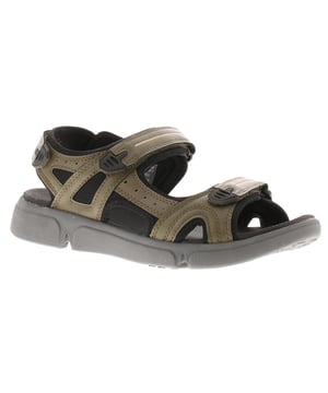 Hush Puppies Heren Sandalen Wandelen Castro Klittenbandsluiting Groen. Synthetisch Bovenwerk. Neopreen Voering. Phylon Zool. Schoenen Sandalen.
