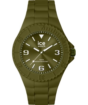 Diese Ice Watch Ice Generation Analog Uhr für  Herren ist das perfekte Accessoire zum tragen oder verschenken. Ihr Grün 40 mm Rund Gehäuse kombiniert mit dem bequemen Grün Armband aus  Silikon garantiert, dass Sie diese atemberaubende Uhr kompromisslos genießen werden. Angetrieben von einem hochwertigen Quarz Uhrwerk und wasserdicht bis 10 bars, läuft Ihre Uhr stets weiter. Diese modische und klassische Uhr passt zu jedem Anlass, zu jedem Outfit und verleiht Ihrem Leben Stil -Diese Analog Uhr verfügt über eine funktion: Leuchtzeiger, Leuchtzeiger Diese hochwertige Uhr hat ein Grün Silikon Band ( 21 cm Länge und 19 mm Breite) mit einer Dornschließe Gehäusedurchmesser: 40 mm,Gehäuse Höhe: 10 mm, Gehäusefarbe: Grün Zifferblattfarbe: Grün