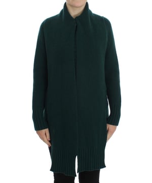 Marca: Dolce & Gabbana  
Condición: Nuevo con etiquetas  
Colección: MainLine Dolce & Gabbana  
Estilo: Suéter cardigán  
Color: Verde  
Cierre: Frontal con botones  
Detalles del logo  
Material: 100% Cachemira  
Hecho en Italia  
Exclusivo y de alta artesanía  
