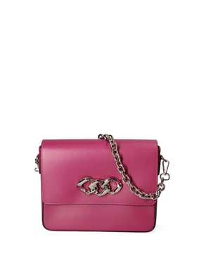 Bolso bandolera para mujer. El cierre es con botón magnético. Los bolsillos internos son uno con cremallera. Los bolsillos externos están ausentes. La bandolera es ajustable en piel. Falta el mango. Hay un compartimento interno. El material exterior es piel auténtica arrugada. Internamente está forrado en tejido 70% algodón - 30% poliéster. Medidas: 25,5x21x8 cm. Hecho en Italia