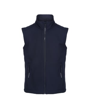 Materialzusammensetzung (%): 100% Polyester. Futtermaterial (%): 100% Fleece. Gewebe: Softshell, Stretch, gewebter Stoff. Design: Unifarben. Durchgehender Reißverschluss. Reißverschluss-Schutz innen, Zum Bedrucken, Reflektierende Details. Taschenart: Zwei Taschen unten, Reißverschluss. Geeignet für: Siebdruck, Transferdruck, Vinyl-Druck. Ärmellos. Stehkragen.
