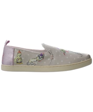 Toms Deconstructed Alpargata Slip-On Roze Canvas Damesschoenen 10012727