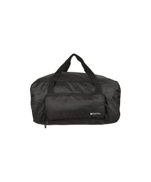 100% Polyester. Fabric: Ripstop. Length: 55cm. Height: 40cm. Width: 25cm. Capacity: 55L. Pockets: 1 Front Pocket, Zip. Compartments: 1 Main Compartment, Zipped. Fabric Technology: Durable. Design: Logo. Packaway, Removable Shoulder Strap.
