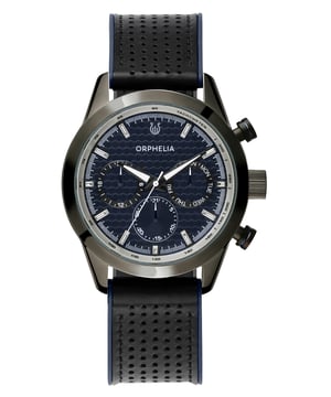 Dit Orphelia Heren horloge beschikt over een Quartz binnenwerk. De kast (44 mm mm) is vervaardigd uit RVS (Gun) en heeft een Mineraalglas. De band is Blauw Siliconen. Dit horloge uit de Orphelia Sandblast reeks is een mooi en tijdloos geschenk. Verras jezelf of iemand anders met dit cadeau. Bovendien geniet u hierbij van 2 jaar garantie tegen alle fabricagefouten.