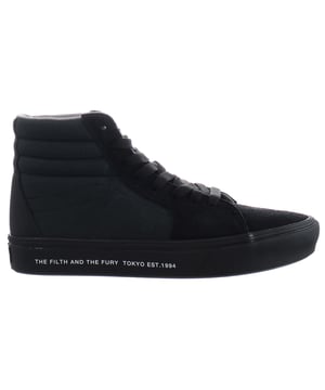 VANS COMFYCUSH SK8-HI X CLACE-UP BLACE DE SUDER NEGRO SOPAS VN0A3WMB6E6