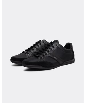Lace-up trainers by BOSS, designed in mixed materials with suede trims, faux nappa leather and an odour-control lining.
LacesFully linedPackaging: Box
48% Polyester, 60% Polyester, 48% Viscose, 40% Polyurethane, 4% Polyurethane, Sole: 80% Rubber, 20% Thermoplastic polyurethane, Facing: 100% Cow skin, 60% Polyester, 40% Polyurethane, Upper material: 100% Polyester, Innersole: 48% Polyester, 48% Viscose, 4% Polyurethane
�
50498265
�
�