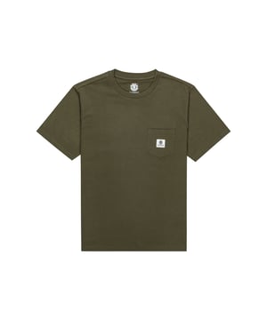 CAMISETA MODA HOMBRE BASIC PKT VERDE