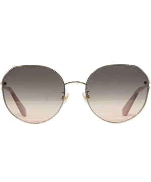 Kate Spade Carlita/F/S 094K FF Gold Sunglasses. Protect your eyes from the sun in style! The Kate Spade Carlita/F/S 094K FF Sunglass provide 100% protection against UVA and UVB sunlight, and come with a branded sunglasses case and cleaning cloth. Look good and stay safe with these high-quality sunglasses.. Gold Sunglass, Nose Bridge Width = 20mm, Lens Width = 60mm, Arm Length = 140mm. Branded Sunglasses Case and Cleaning Cloth Included. 100% Protection Against UVA &amp; UVB Sunlight and Conform to British Standard EN 1836:2005, Sunglasses, Sunglasses Case, Cleaning Cloth and Care Instructions all Included. Kate Spade Carlita/F/S 094K FF Sunglass