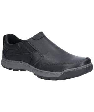 Bovenkant: Leder. Voering: Textiel. Zool: Andere materialen. Slip-on schoenen voor een ontspannen dagelijkse stijl. Comfortabele afgeronde schortneus, voetbed van traagschuim, gewatteerde kraag en dubbele elastische bretels.