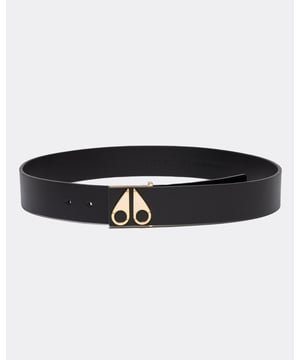 An essential belt should be of fine quality that complements most of your wardrobe, and the Logo Icon Belt is just that. Crafted from premium black leather, the highlight of the design emerges by way of metal Moose Knuckles logo, which serves as branded embellishment and buckle closure. The logo buckle is available in gold or silver so you can choose the version that best suits your style.



Cow Leather
Metal Logo

M33MA509G


 