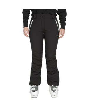 Äußere Materialien: 96% Polyester, 4% Elasthan. Futter Material: 100% Polyester. Wasserdichte Bewertung: 3000mm. 3000g/m²,/24 Stunden. Taschen: 3 wasserdichte Taschen. Verstellbare Taille, gegliederte Knie, Gürtelschlaufen, atmungsaktiv, kontrastierender Reißverschluss, integrierte Gamaschen, wasserdicht, Reißverschluss an den Knöcheln. Innenfutter: Microfleece. Passform: Schlank. Material: Softshell, Stretch, TPU, Gewebt. Stoff-Technologie: TP75, Winddicht.