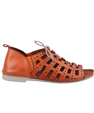 Experience luxurious comfort with Riva's Italian-inspired summer casual shoes. Featuring soft and supple leather uppers, these stylish shoes boast a low profile with a polished leather heel rim and a chic bicycle toe front. The elasticated lace front ensures a snug, stretch fit, while circular perforations and punched details add a touch of flair. Inside, you'll find a luxuriously soft leather lining and a deep, ergonomically shaped foam footbed that cushions your feet. The super flexible sole unit, enhanced with rope stitching, provides exceptional support and comfort for all-day wear.- Leather upper- Full lace closure- Cushioned footbed- Heel pull loop for easy on / off wear- Durable outsole- Riva branding