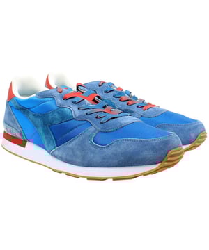 Diadora Camaro Premium Schnürschuhe, blau, Synthetik, Herren-Sneaker 501.173284 01 65070