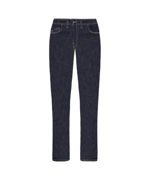 Emporio Armani Womens Fit Fit Blue Gold Jeans 6Z2J28 2D0VZ 0941