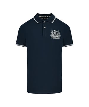 Aquascutum Aldis Tipped Navy Blue Polo Shirt. Aquascutum Navy Tipped Polo Shirt. Branded Aldis Logo On Left Chest, Short Sleeves, British Flag Badge On Left Shouler. Stretch Fit 96% Cotton 4% Elastane. Regular Fit, Fits True To Size. Style Code: QMP052 85